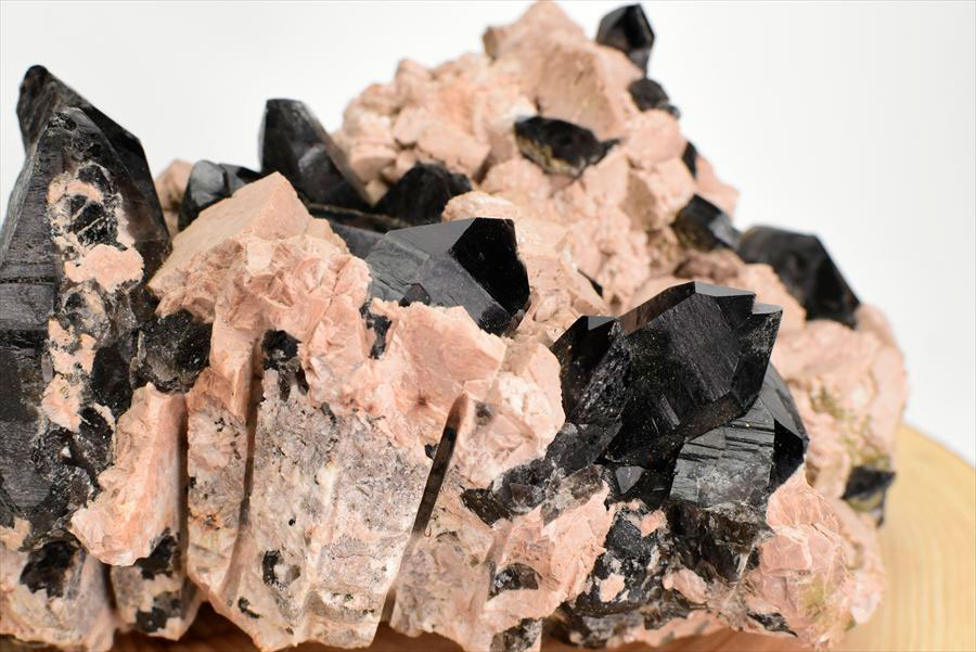 モリオン　黒水晶　クラスター　原石　結晶　浄化　置物　天然石　パワーストーン