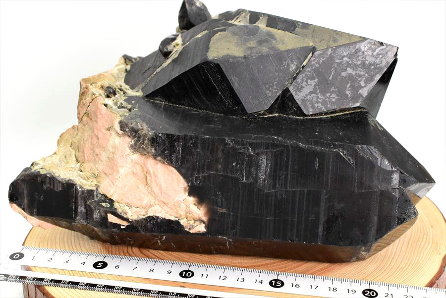 モリオン　黒水晶　クラスター　原石　結晶　浄化　置物　天然石　パワーストーン
