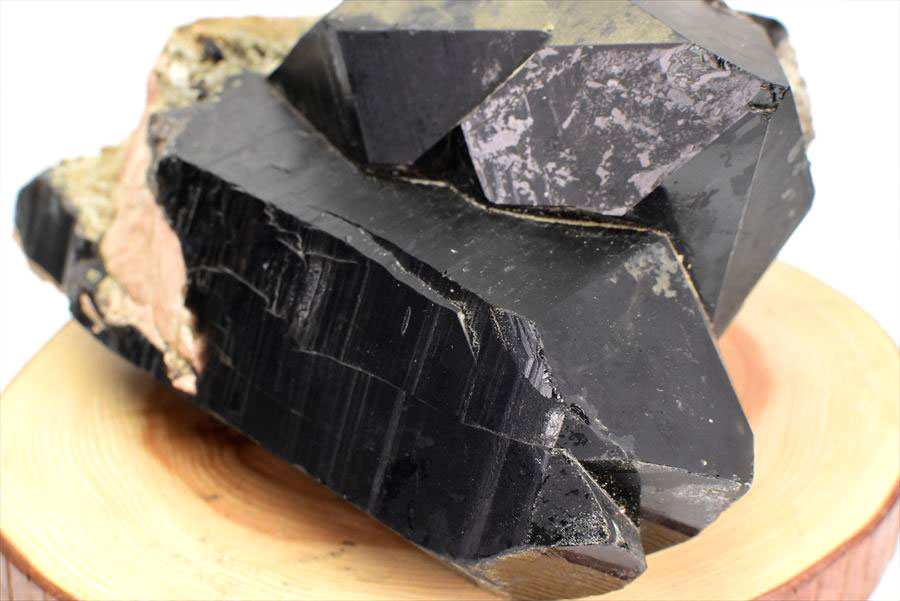 モリオン　黒水晶　クラスター　原石　結晶　浄化　置物　天然石　パワーストーン