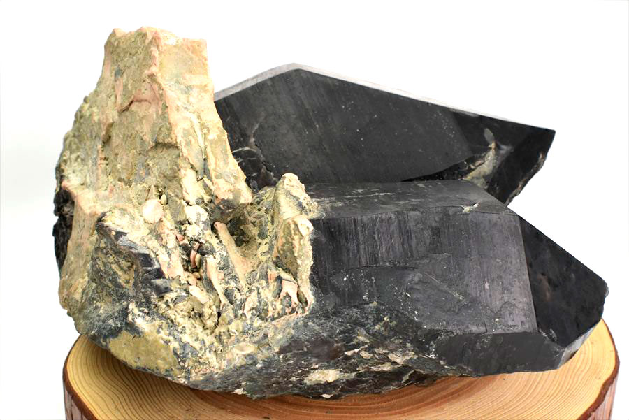 モリオン　黒水晶　クラスター　原石　結晶　浄化　置物　天然石　パワーストーン