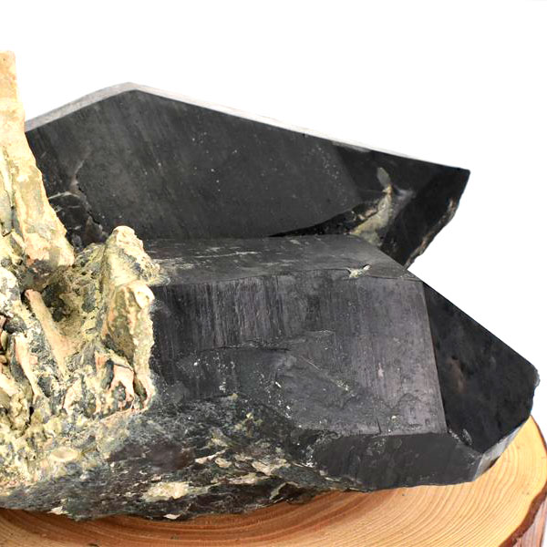 モリオン　黒水晶　クラスター　原石　結晶　浄化　置物　天然石　パワーストーン