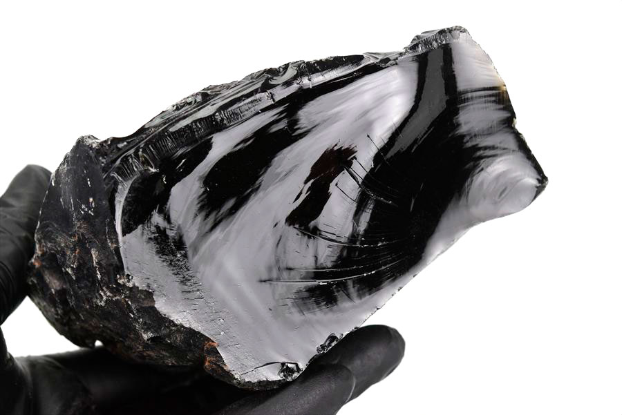 Obsidian　メキシコ産　オブシディアン　黒曜石　ラフカット　原石　天然石　パワーストーン