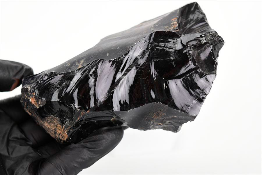 Obsidian　メキシコ産　オブシディアン　黒曜石　ラフカット　原石　天然石　パワーストーン