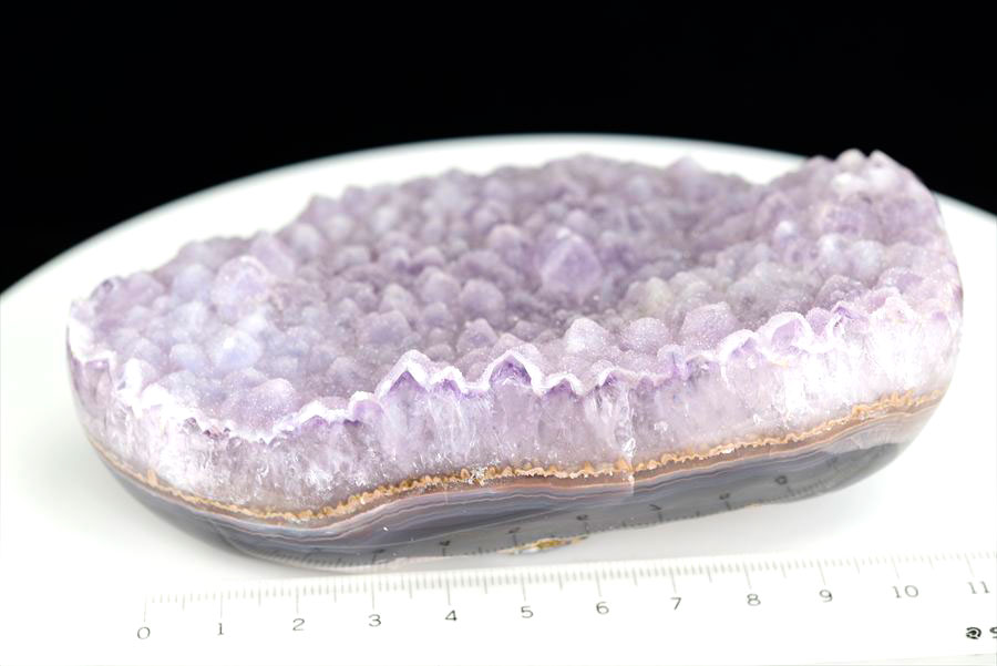スノーキャップ　シュガーキャップ　アメジスト　Sugar Amethyst Snow Cap　アルティガス　Artigas Uruguay　結晶　天然石　パワーストーン