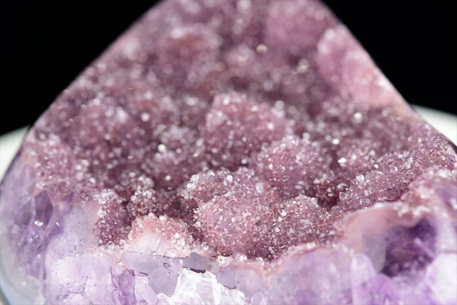 スノーキャップ　シュガーキャップ　アメジスト　Sugar Amethyst Snow Cap　アルティガス　Artigas Uruguay　結晶　天然石　パワーストーン