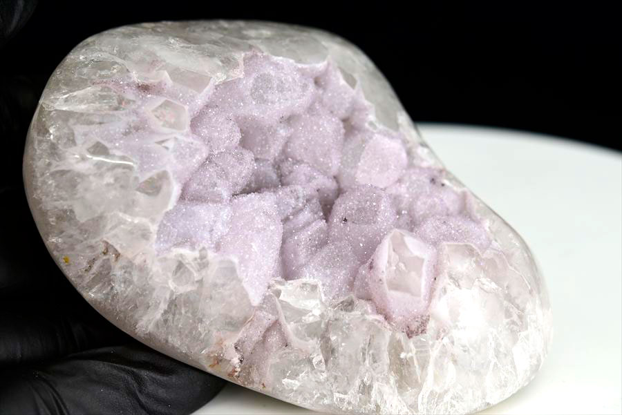スノーキャップ　シュガーキャップ　アメジスト　Sugar Amethyst Snow Cap　アルティガス　Artigas Uruguay　結晶　天然石　パワーストーン