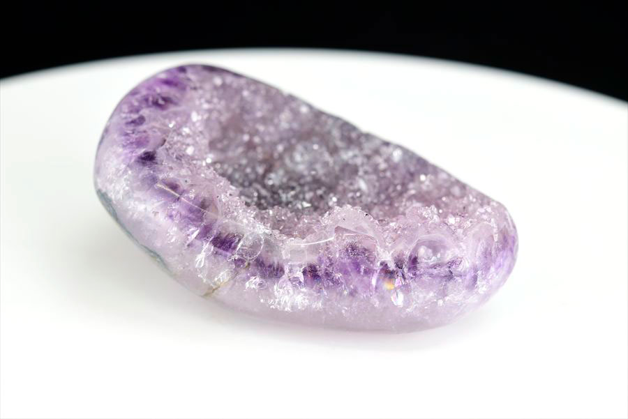 スノーキャップ　シュガーキャップ　アメジスト　Sugar Amethyst Snow Cap　アルティガス　Artigas Uruguay　結晶　天然石　パワーストーン