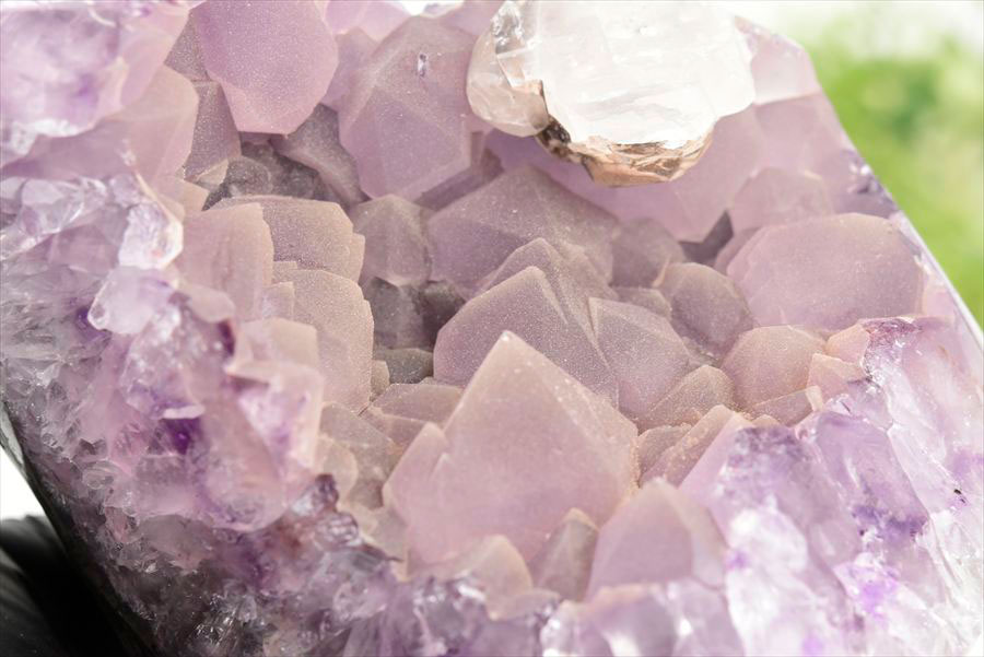 スノーキャップ　シュガーキャップ　アメジスト　Sugar Amethyst Snow Cap　アルティガス　Artigas Uruguay　結晶　天然石　パワーストーン