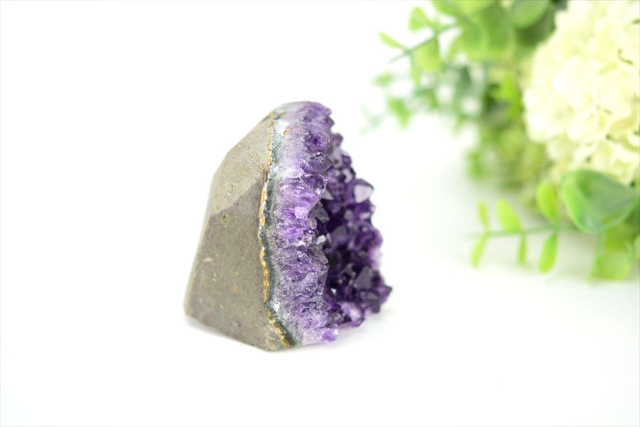 アメジスト　紫水晶　クラスター　原石　ウルグアイ産アメジスト　アルティガス　Artigas Uruguay　インテリア　浄化　置物　カットベース　天然石　パワーストーン