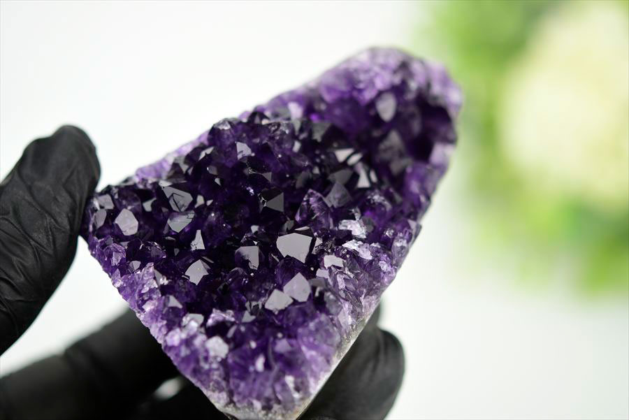 アメジスト　紫水晶　クラスター　原石　ウルグアイ産アメジスト　アルティガス　Artigas Uruguay　インテリア　浄化　置物　カットベース　天然石　パワーストーン