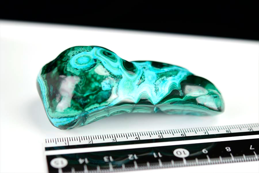 コンゴ産 クリソコラマラカイト 珪孔雀石 Chrysocolla Malachite タンブル 置物 マーブル 磨き 天然石 パワーストーン