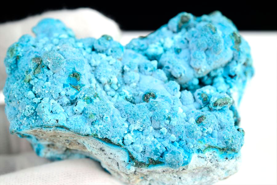 コンゴ産 クリソコラマラカイト 珪孔雀石 Chrysocolla Malachite 鉱物 原石 置物 天然石 パワーストーン