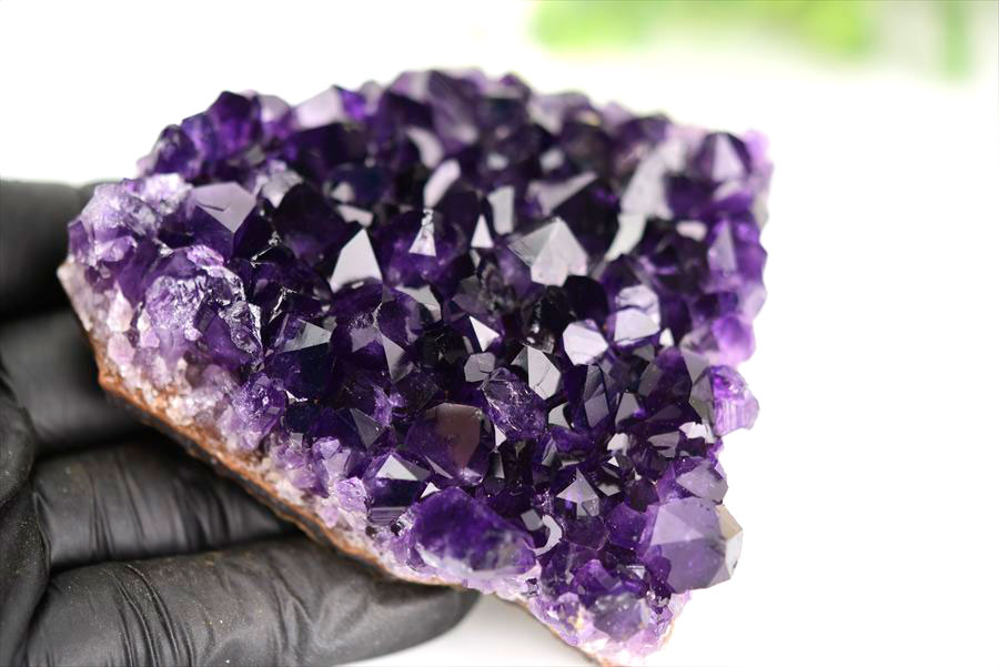 ウルグアイ　アルティガス　アメジスト　紫水晶　クラスター　原石　Amethyst　置物　天然石　パワーストーン