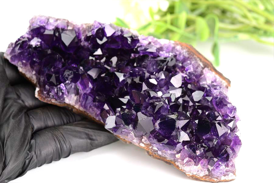 ウルグアイ　アルティガス　アメジスト　紫水晶　クラスター　原石　Amethyst　置物　天然石　パワーストーン