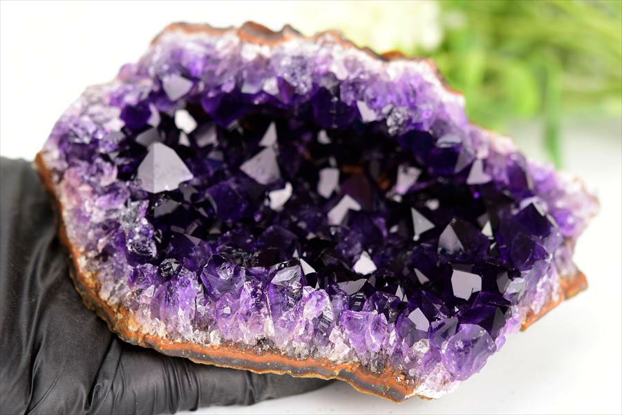 ウルグアイ　アルティガス　アメジスト　紫水晶　クラスター　原石　Amethyst　置物　天然石　パワーストーン