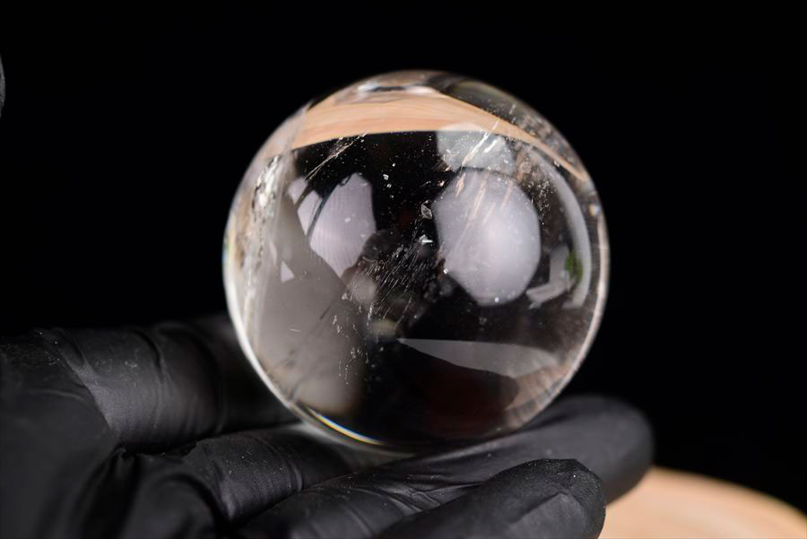 レムリアンシード　レムリアン水晶　レムリアンクリスタル　丸玉　置物　ブラジル　水晶　パワーストーン
