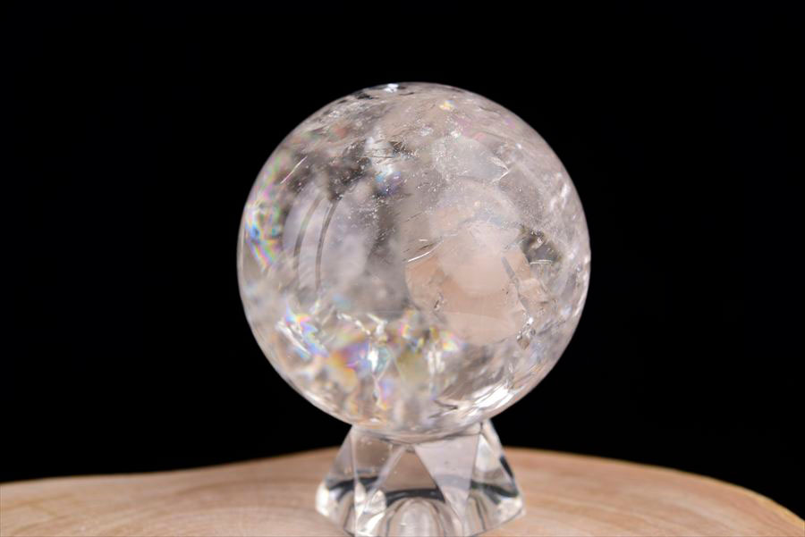 レムリアンシード　レムリアン水晶　レムリアンクリスタル　丸玉　置物　ブラジル　水晶　パワーストーン