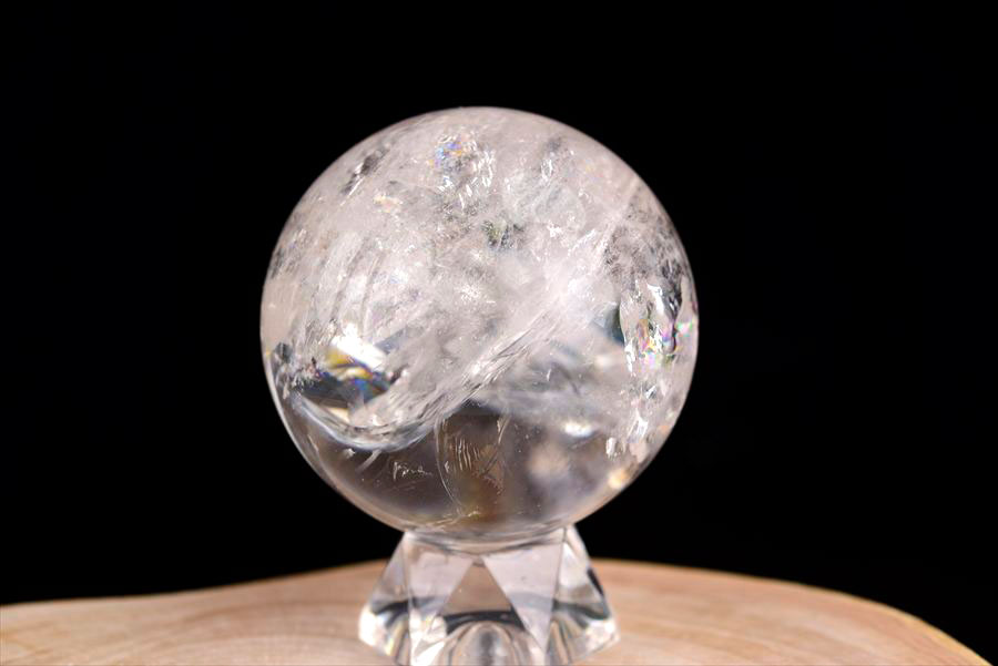 レムリアンシード　レムリアン水晶　レムリアンクリスタル　丸玉　置物　ブラジル　水晶　パワーストーン