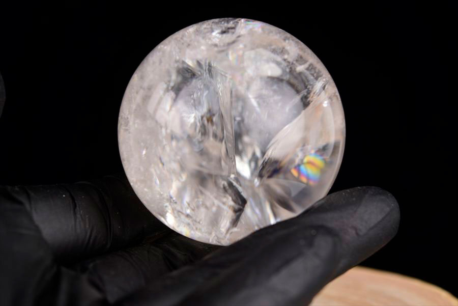 レムリアンシード　レムリアン水晶　レムリアンクリスタル　丸玉　置物　ブラジル　水晶　パワーストーン
