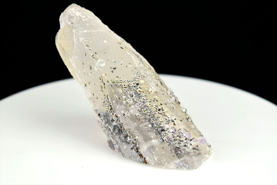 カルサイト 蛍光 アメジスト calcite amethyst ゲーサイト 方解石 紫水晶 蛍光鉱物 ウルグアイ産