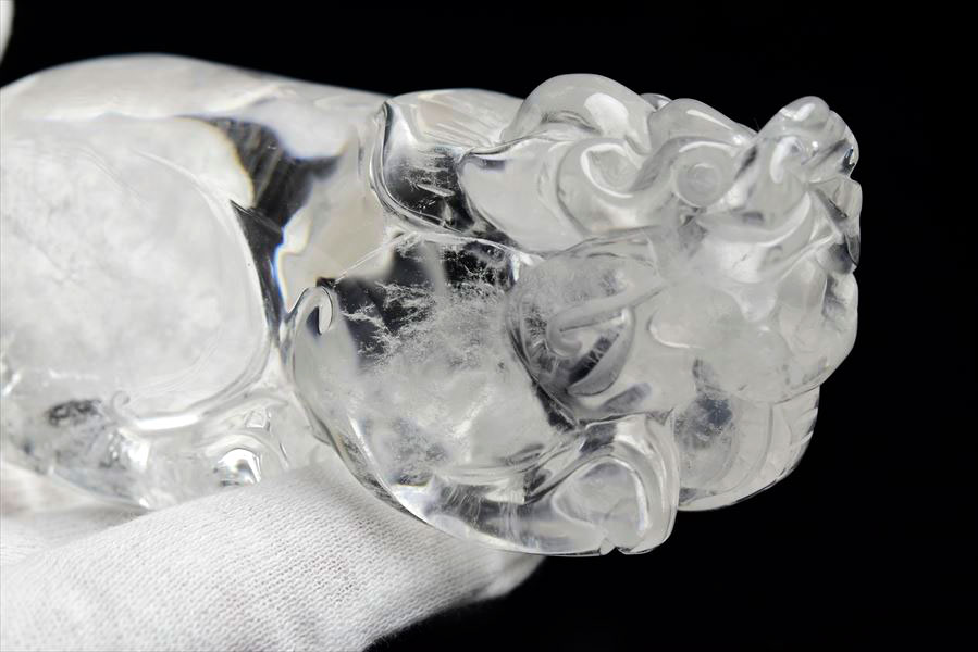 天然水晶　貔貅　ヒキュウ　ひきゅう　風水　置物　天然石　パワーストーン