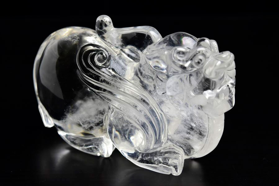 超美品】サーベンティン貔貅ヒキュウサーベンチン彫り置物天然石1