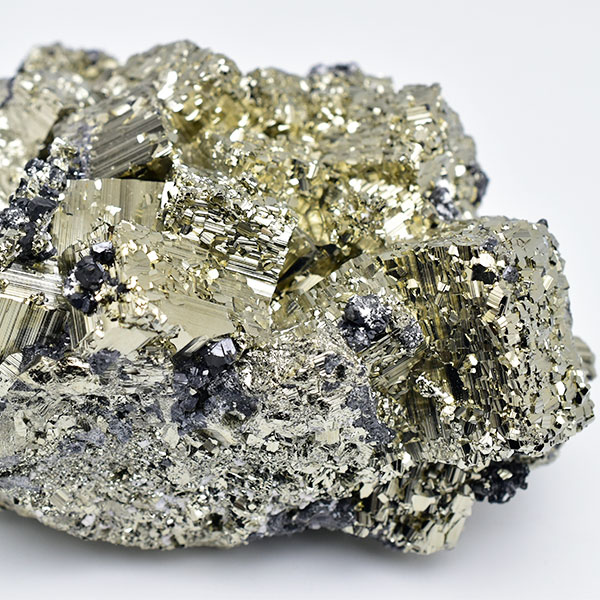 ペルー産　ラクラカンチャ　パイライト　原石　クラスター　黄鉄鉱　 Racracancha　Pyrite　天然石　パワーストーン