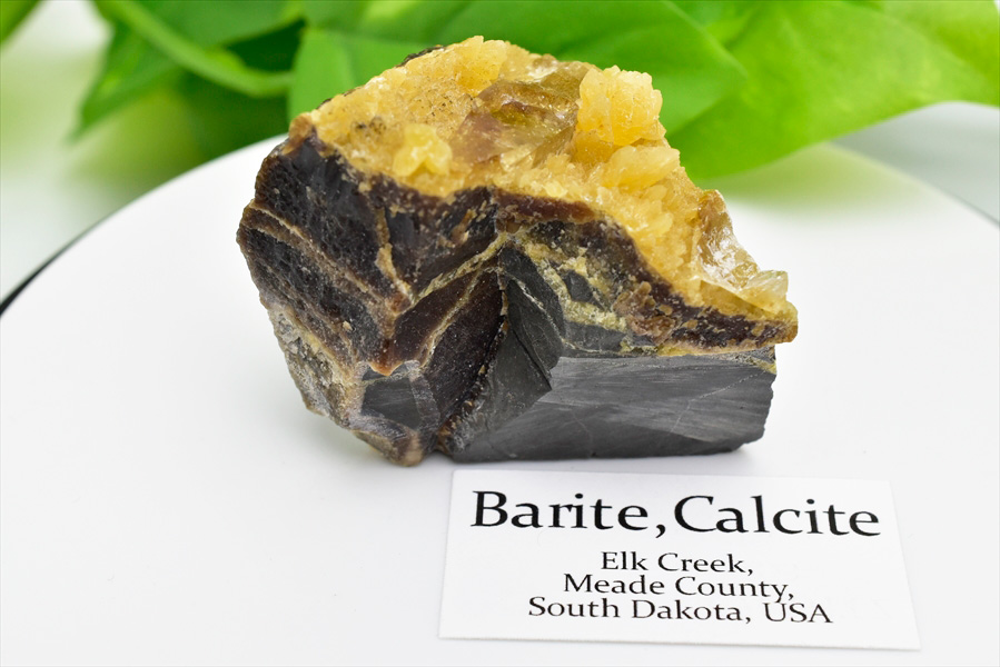 バライト　カルサイト　重晶石　方解石　結晶　原石　サウスダコタ　天然石　パワーストーン
