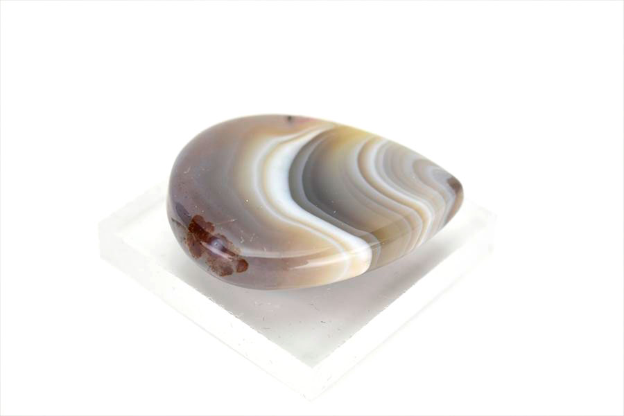 ボツワナアゲート　瑪瑙　めのう　agate　ルース　カボション　タンブル　マクラメ　天然石　パワーストーン