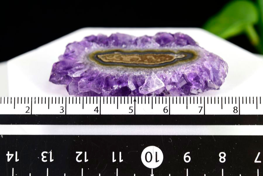 フラワーアメジスト スライス スタラクタイトアメジスト 紫水晶 素材 結晶 原石 天然石 パワーストーン