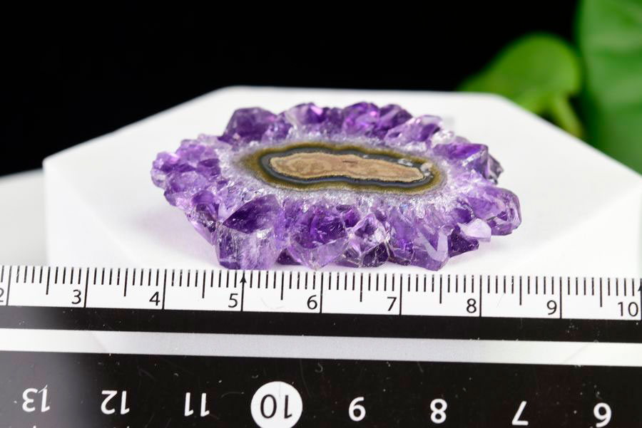 フラワーアメジスト スライス スタラクタイトアメジスト 紫水晶 素材 結晶 原石 天然石 パワーストーン