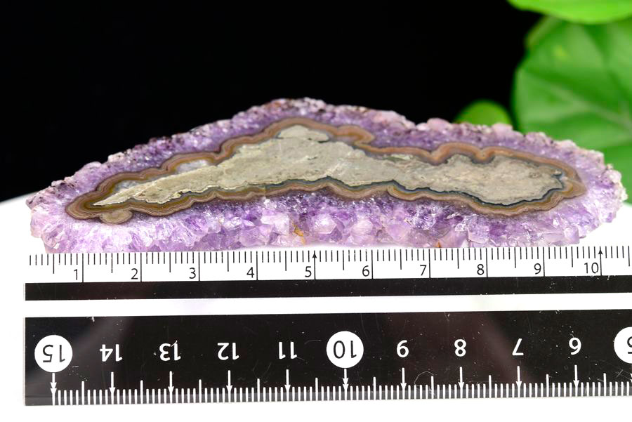 フラワーアメジスト スライス スタラクタイトアメジスト 紫水晶 素材 結晶 原石 天然石 パワーストーン