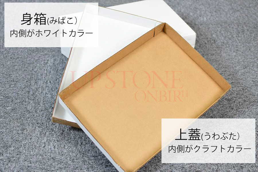フラットボックス　平箱　白箱　保管箱　鉱物標本　展示用　観賞用　イベント用　コレクションボックス