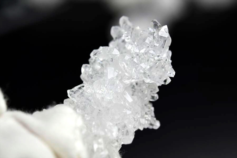 ジオードの中身 水晶 モロッコ産 グリッタークリスタル ミニクラスター ドゥルージー ジオードクラスター ダブルターミネイテッド DT ダブルポイント 結晶 詰め合わせ 天然石 パワーストーン