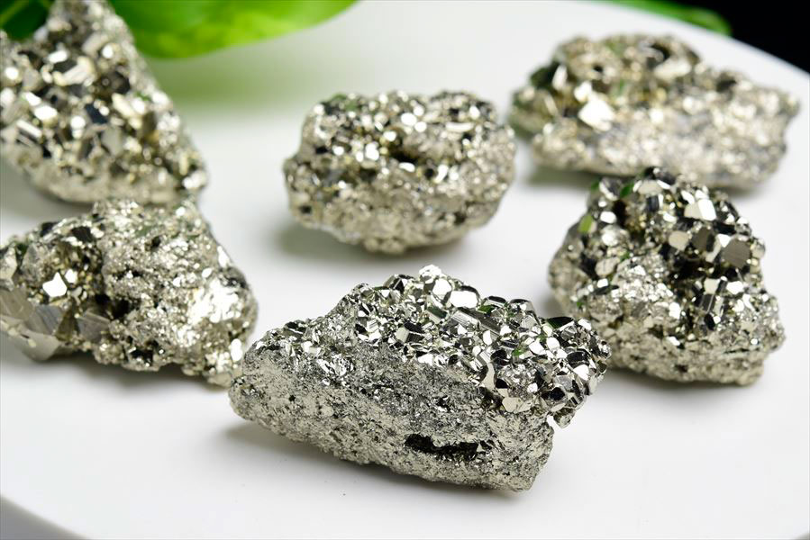 ペルー産　ワンサラ　パイライト　原石　クラスター　黄鉄鉱　Huanzala Huallanca Pyrite　天然石　パワーストーン