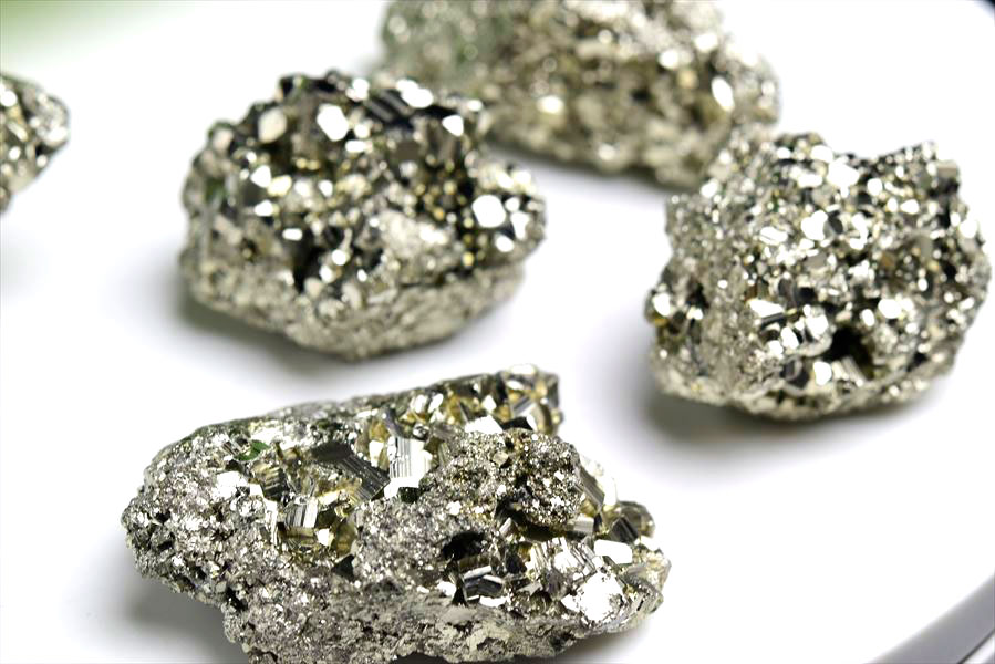 ペルー産　ワンサラ　パイライト　原石　クラスター　黄鉄鉱　Huanzala Huallanca Pyrite　天然石　パワーストーン