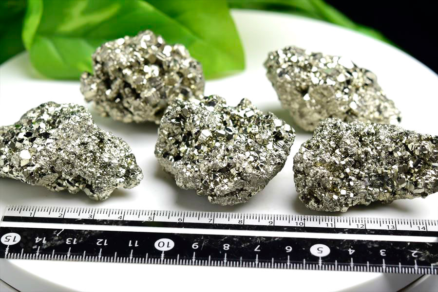 ペルー産　ワンサラ　パイライト　原石　クラスター　黄鉄鉱　Huanzala Huallanca Pyrite　天然石　パワーストーン