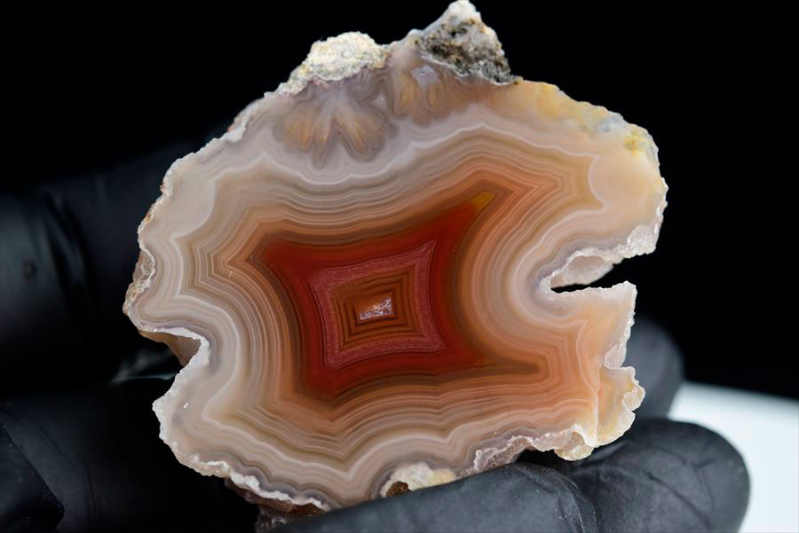 メキシコ産　ラグナアゲート　Laguna Agate　瑪瑙　メノウ　原石　ノジュール　鉱物　天然石　パワーストーン