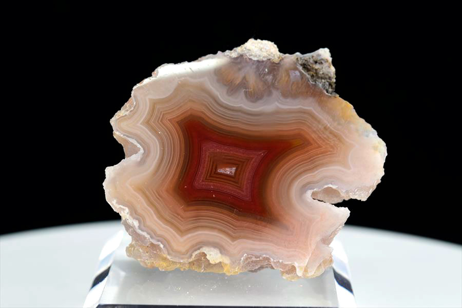 メキシコ産　ラグナアゲート　Laguna Agate　瑪瑙　メノウ　原石　ノジュール　鉱物　天然石　パワーストーン