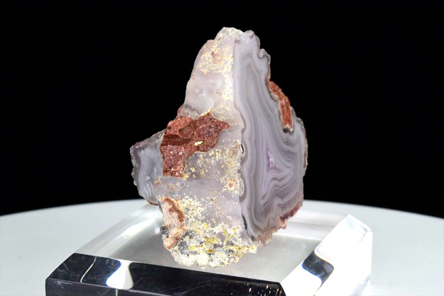 メキシコ産　ラグナアゲート　Laguna Agate　瑪瑙　メノウ　原石　ノジュール　鉱物　天然石　パワーストーン