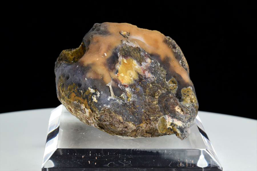 メキシコ産　ラグナアゲート　Laguna Agate　瑪瑙　メノウ　原石　ノジュール　鉱物　天然石　パワーストーン