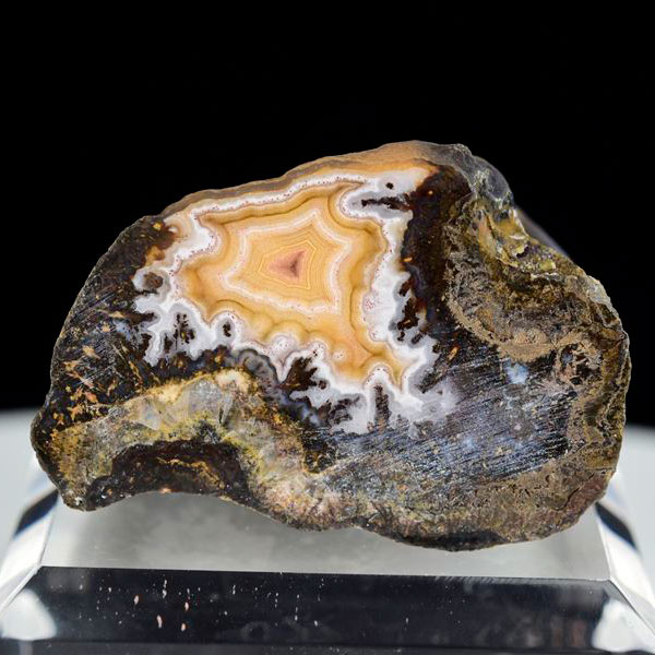 メキシコ産　ラグナアゲート　Laguna Agate　瑪瑙　メノウ　原石　ノジュール　鉱物　天然石　パワーストーン