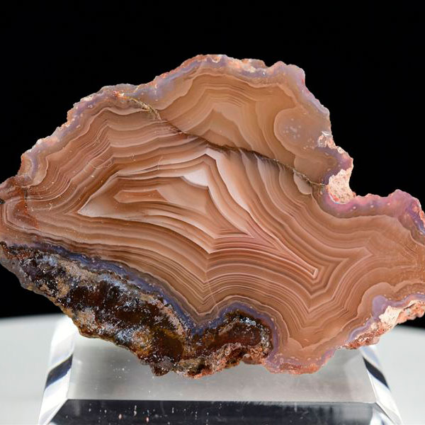 メキシコ産　ラグナアゲート　Laguna Agate　瑪瑙　メノウ　原石　ノジュール　鉱物　天然石　パワーストーン