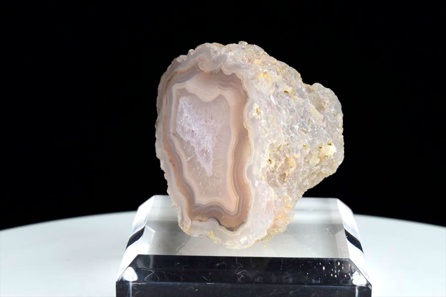 メキシコ産　ラグナアゲート　Laguna Agate　瑪瑙　メノウ　原石　ノジュール　鉱物　天然石　パワーストーン