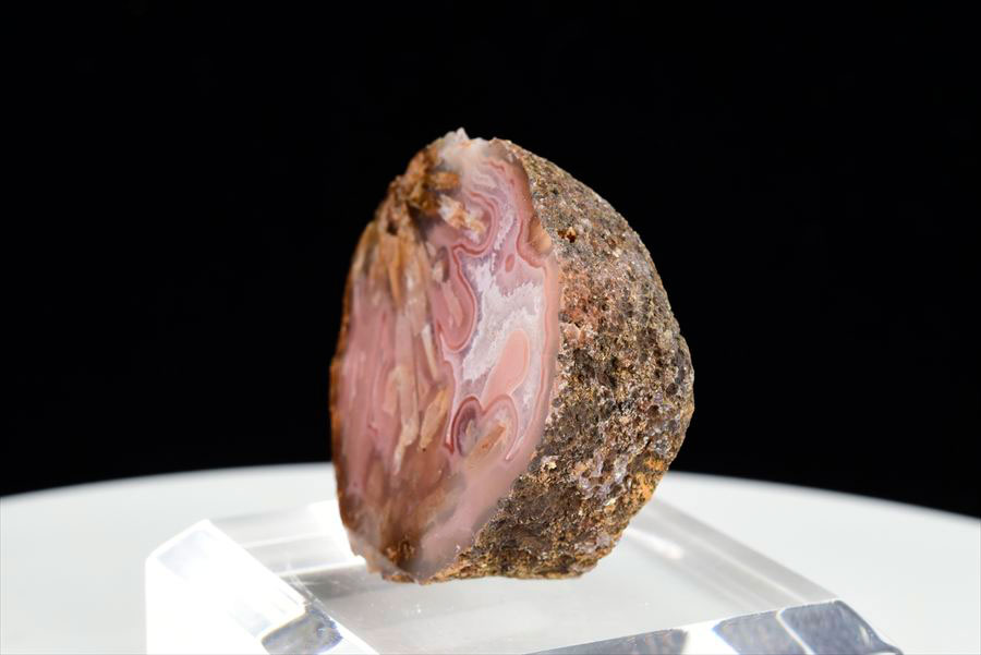 メキシコ産　ラグナアゲート　Laguna Agate　瑪瑙　メノウ　原石　ノジュール　鉱物　天然石　パワーストーン