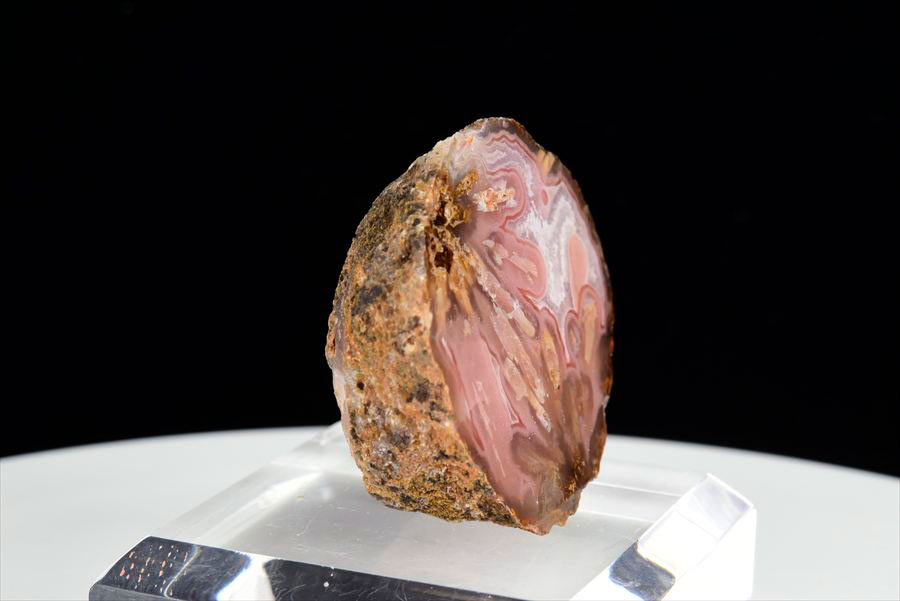 メキシコ産　ラグナアゲート　Laguna Agate　瑪瑙　メノウ　原石　ノジュール　鉱物　天然石　パワーストーン
