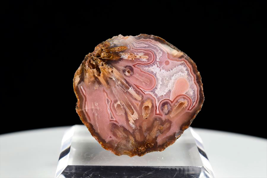 メキシコ産　ラグナアゲート　Laguna Agate　瑪瑙　メノウ　原石　ノジュール　鉱物　天然石　パワーストーン