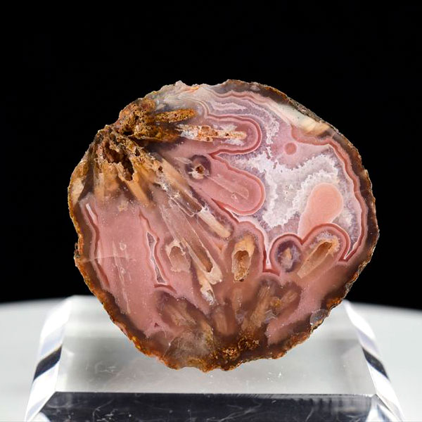 メキシコ産　ラグナアゲート　Laguna Agate　瑪瑙　メノウ　原石　ノジュール　鉱物　天然石　パワーストーン