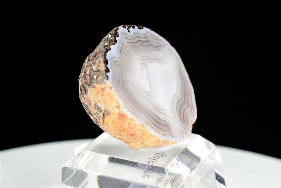 メキシコ産　ラグナアゲート　Laguna Agate　瑪瑙　メノウ　原石　ノジュール　鉱物　天然石　パワーストーン