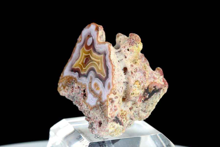 メキシコ産　ラグナアゲート　Laguna Agate　瑪瑙　メノウ　原石　ノジュール　鉱物　天然石　パワーストーン